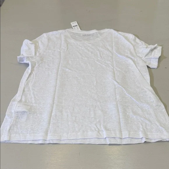 J. Crew New relaxed linen T-shirt Size XXS - Picture 10 of 11